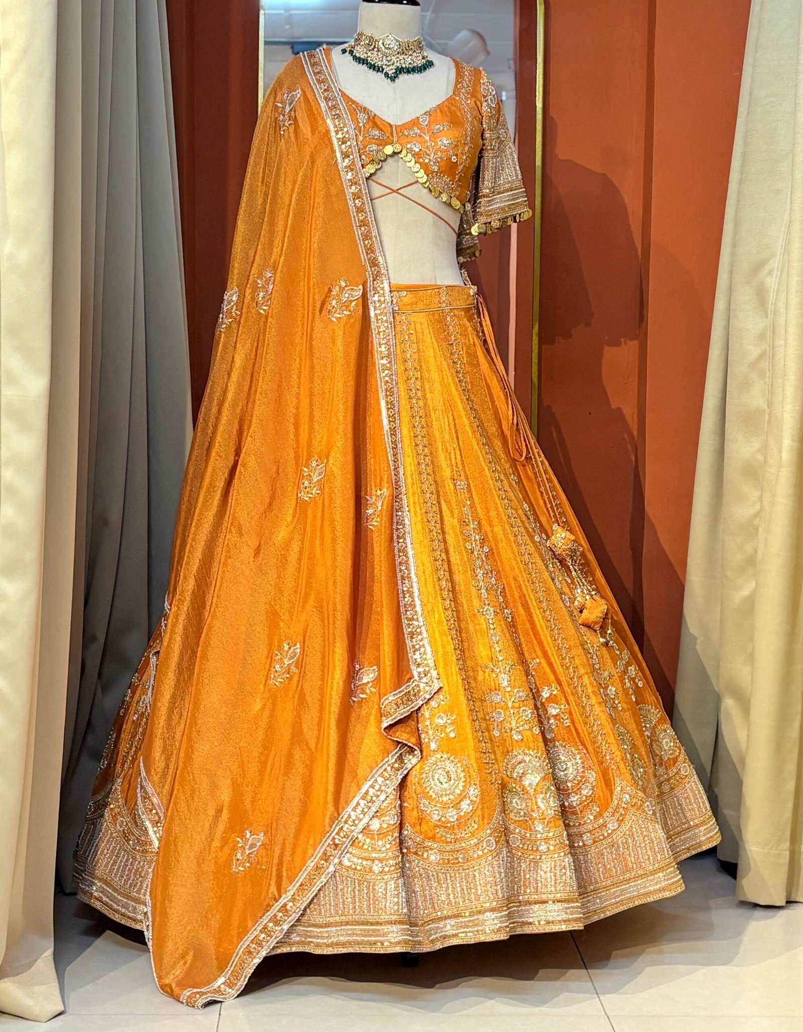 Genda Lehenga Set