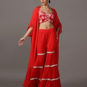 Saffron Silk Sharara